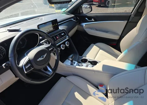 2023 Genesis G70 Base из США, поврежденный, VIN KMTG34TA8PU109117